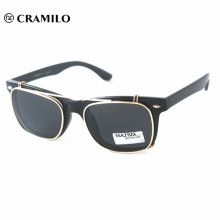 Latest promotional printed lens sunglasses dark lens sunglasses